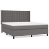 vidaXL &Kappa;&rho;&epsilon;&beta;ά&tau;&iota; Boxspring &mu;&epsilon; &Sigma;&tau;&rho;ώ&mu;&alpha; &Gamma;&kappa;&rho;&iota; 160x200&epsilon;&kappa;. &alpha;&pi;ό &Sigma;&upsilon;&nu;&theta;&epsilon;&tau;&iota;&kappa;ό &Delta;έ&rho;&mu;&alpha;