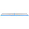 vidaXL Στρώμα Ενόργανης Φουσκωτό Μπλε 400 x 100 x 10 εκ. PVC με Τρόμπα