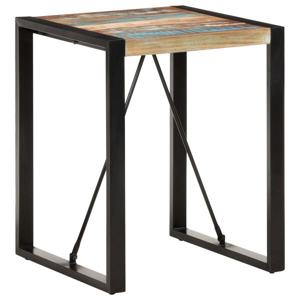 vidaXL Τραπέζι 60 x 60 x 75 εκ. από Μασίφ Ανακυκλωμένο Ξύλο