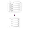 vidaXL Ντουλάπι Ανθρακί 68x39x73,5 εκ. από Χάλυβα Ψυχρής Έλασης