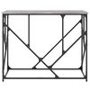 vidaXL Τραπέζι Κονσόλα Γκρι Sonoma 100x40x80 εκ. Επεξεργασμένο Ξύλο