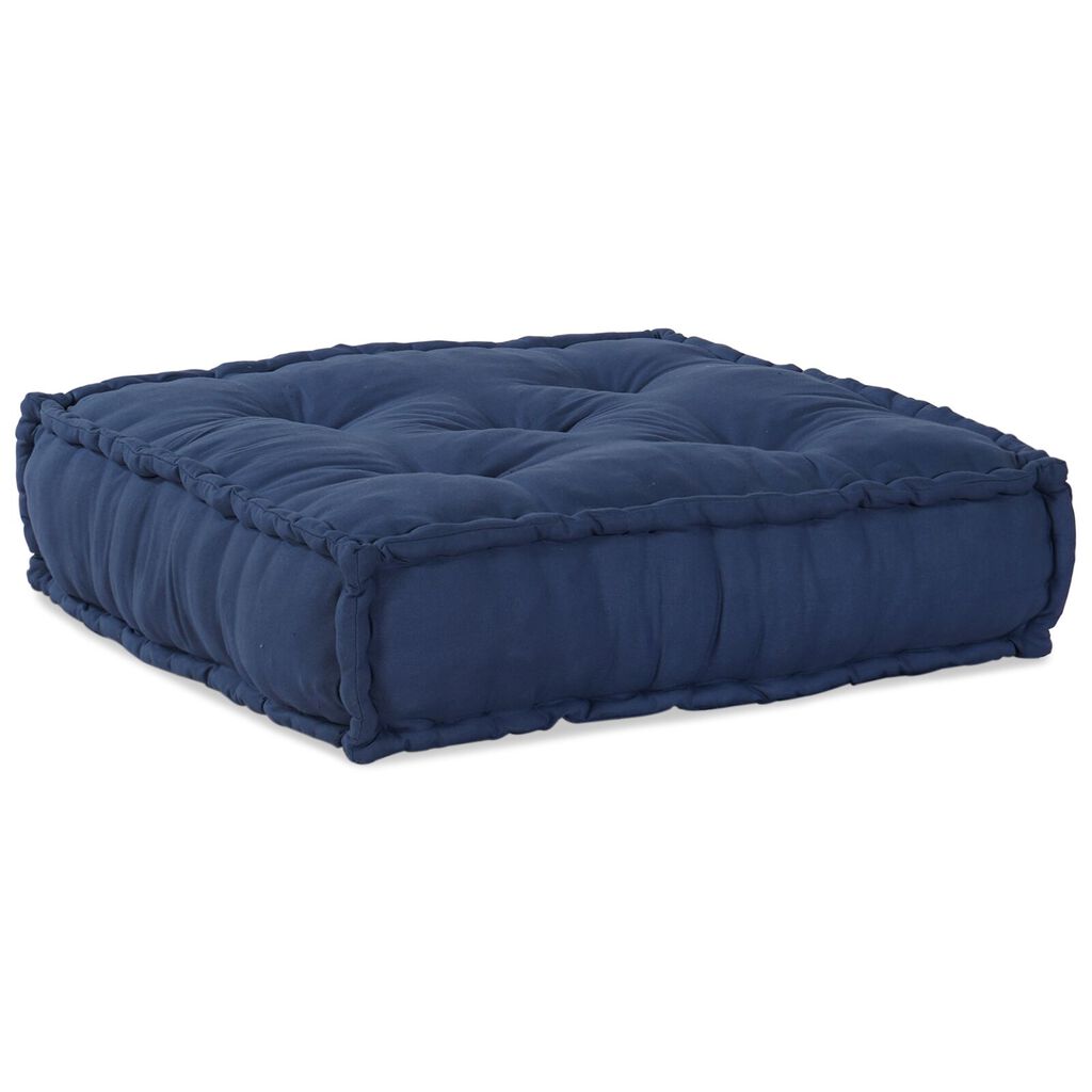 vidaXL Modular Πουφ Ινδigo 70x70x36 Υφάσμα