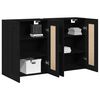vidaXL Ντουλάπα τοίχου Επιτοίχιο 2 pcs artisan δρυς 160 x 34 x 90 εκ