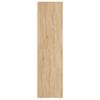 vidaXL Βιβλιοθήκη/Έπιπλο TV Sonoma Δρυς 36x30x114 εκ. από Μοριοσανίδα