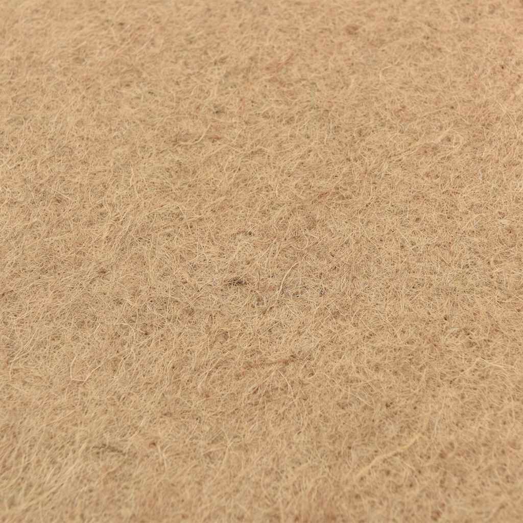vidaXL Στρώμα κάνναβης για τρωκτικά 0,5x1 m 5 mm