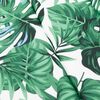 vidaXL Μαξιλάρι Ξαπλώστρας Ήλιου Floral Πράσινο 200 x 70 x 4 εκ.