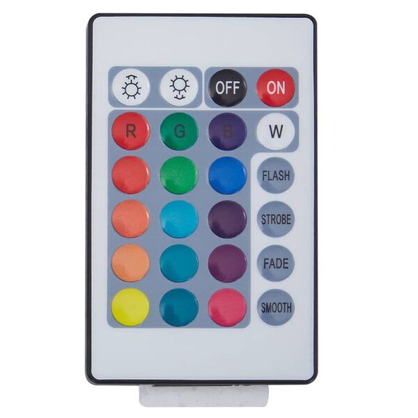 vidaXL Καρέκλα Racing με Φωτισμό RGB LED Ροζ/Μαύρο Συνθετικό Δέρμα
