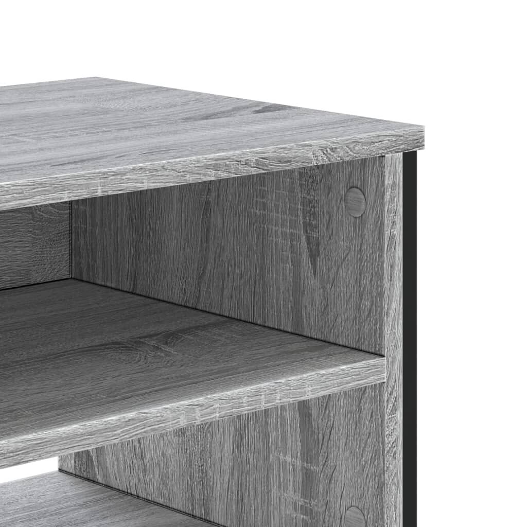 vidaXL Έπιπλο Τηλεόρασης Γκρι Sonoma 180x34x41 εκ. από Επεξεργ. Ξύλο