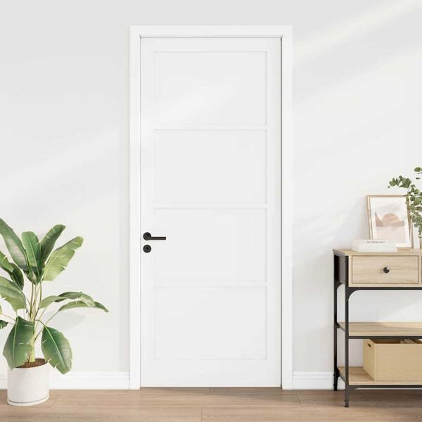 vidaXL Εσωτερική Πόρτα ORKDAL Λευκό 93 x 232 εκ. Κόντρα πλακέ