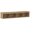 vidaXL Σετ τοίχου για τηλεόραση 6 pcs artisan δρυς 30.5 x 30 x 102 εκ