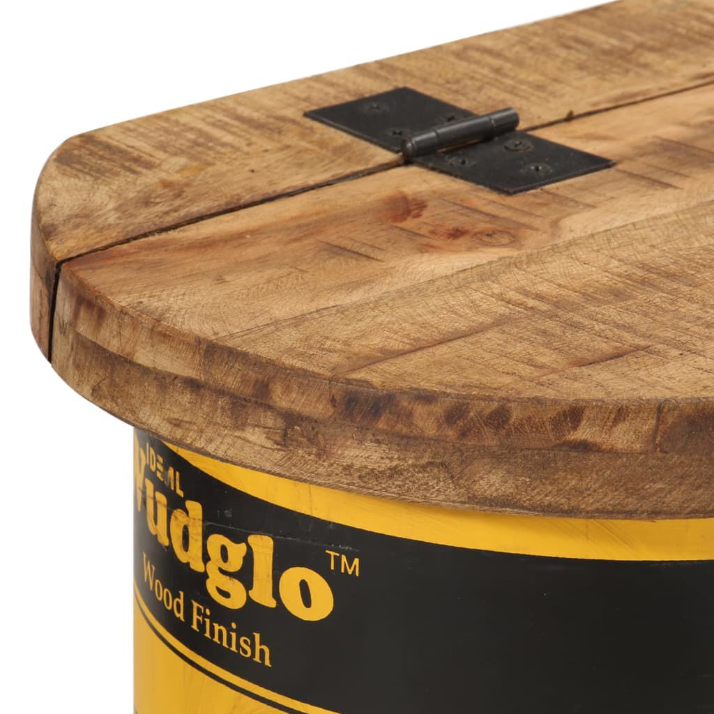 vidaXL Πάγκος Αποθήκευσης/Μπουφές 120x30x40εκ. Μασίφ Ανακυκλωμένο Ξύλο
