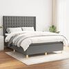 vidaXL &Kappa;&rho;&epsilon;&beta;ά&tau;&iota; Boxspring &mu;&epsilon; &Sigma;&tau;&rho;ώ&mu;&alpha; &Sigma;&kappa;&omicron;ύ&rho;&omicron; &Gamma;&kappa;&rho;&iota; 140x200 &epsilon;&kappa; &Upsilon;&phi;&alpha;&sigma;&mu;ά&tau;&iota;&nu;&omicron;