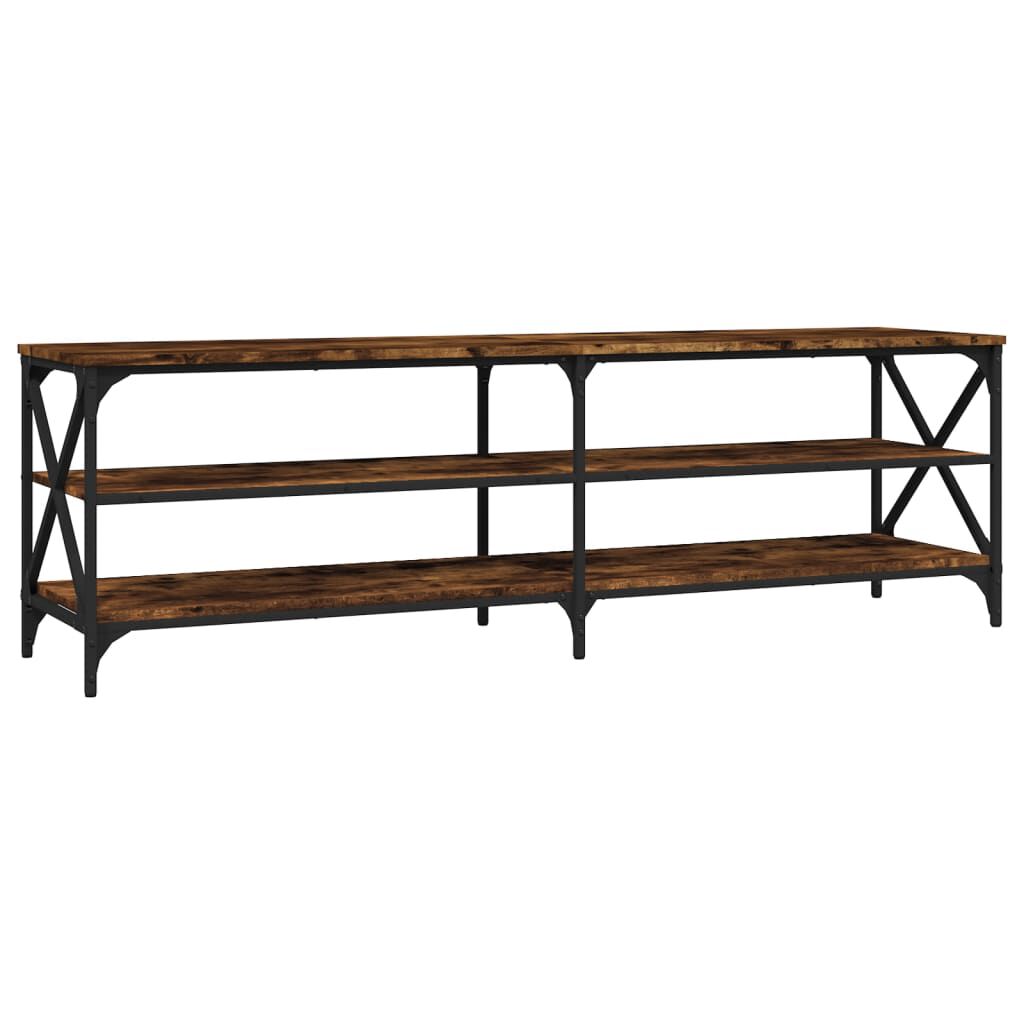vidaXL Έπιπλο Τηλεόρασης Καπνιστή Δρυς 160x40x50 εκ. Επεξ. Ξύλο