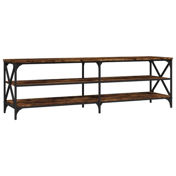 vidaXL Έπιπλο Τηλεόρασης Καπνιστή Δρυς 160x40x50 εκ. Επεξ. Ξύλο