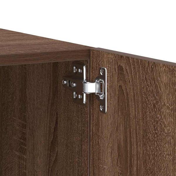vidaXL Έπιπλο Τηλεόρασης Καφέ Δρυς 100x35x40 εκ. Επεξεργασμένο Ξύλο