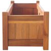 vidaXL Ζαρντινιέρες Υπερυψωμένες 2 τεμ. 100x30x25 εκ. από Ξύλο Ακακίας