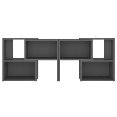 vidaXL Έπιπλο Τηλεόρασης Γκρι 104 x 30 x 52 εκ. από Μοριοσανίδα