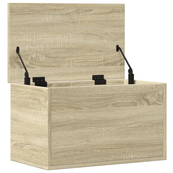 vidaXL Κουτί Αποθήκευσης Sonoma Δρυς 60x35x35 εκ. Επεξεργασμένο Ξύλο