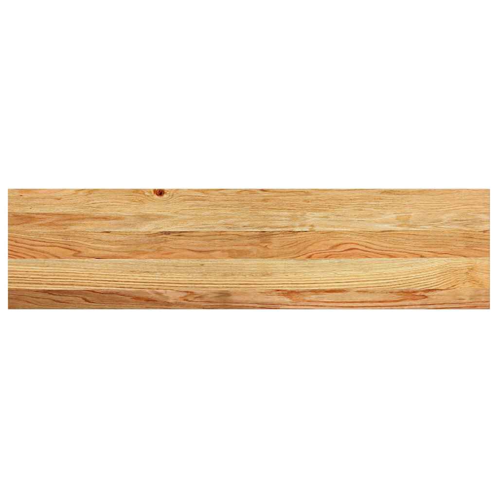 vidaXL Πατάκια Σκάλας 12 τεμ. Ανοιχτό Καφέ 100x30x2 cm Ξύλο Δρυός
