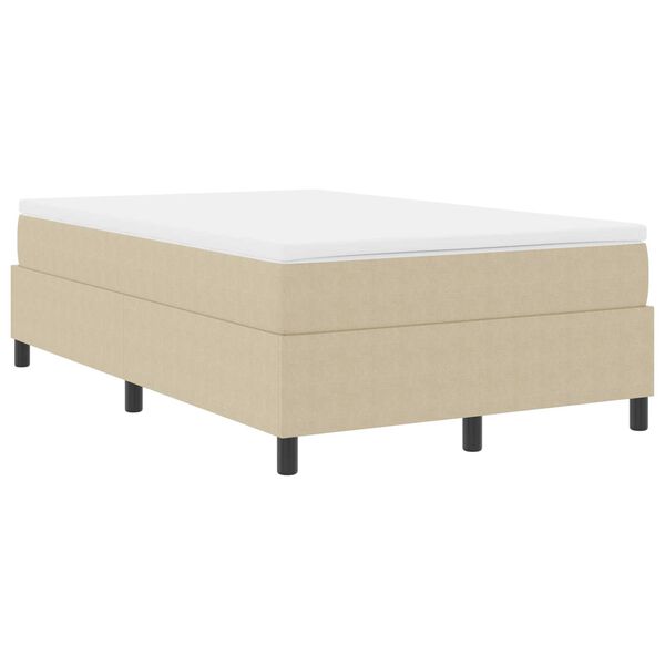 vidaXL Κρεβάτι με ελατήρια Γκρι Πράσινο 120 x 190 cm Βελούδο