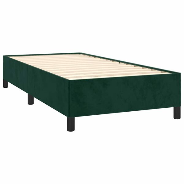 vidaXL &Kappa;&rho;&epsilon;&beta;ά&tau;&iota; Boxspring &mu;&epsilon; &Sigma;&tau;&rho;ώ&mu;&alpha; &Sigma;&kappa;&omicron;ύ&rho;&omicron; &Pi;&rho;ά&sigma;&iota;&nu;&omicron; 90x200 &epsilon;&kappa;. &Beta;&epsilon;&lambda;&omicron;ύ&delta;&iota;&nu;&omicron;