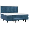 vidaXL &Kappa;&rho;&epsilon;&beta;ά&tau;&iota; Boxspring &mu;&epsilon; &Sigma;&tau;&rho;ώ&mu;&alpha; &Sigma;&kappa;&omicron;ύ&rho;&omicron; &Mu;&pi;&lambda;&epsilon; 200x200 &epsilon;&kappa;. &Beta;&epsilon;&lambda;&omicron;ύ&delta;&iota;&nu;&omicron;