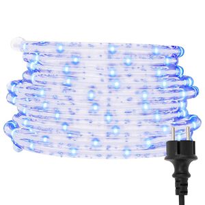 vidaXL &Phi;&omega;&tau;ά&kappa;&iota;&alpha; &sigma;&epsilon; &Sigma;&omega;&lambda;ή&nu;&alpha; &mu;&epsilon; 480 LED &Theta;&epsilon;&rho;&mu;ό &Lambda;&epsilon;&upsilon;&kappa;ό 20 &mu;. &alpha;&pi;ό PVC