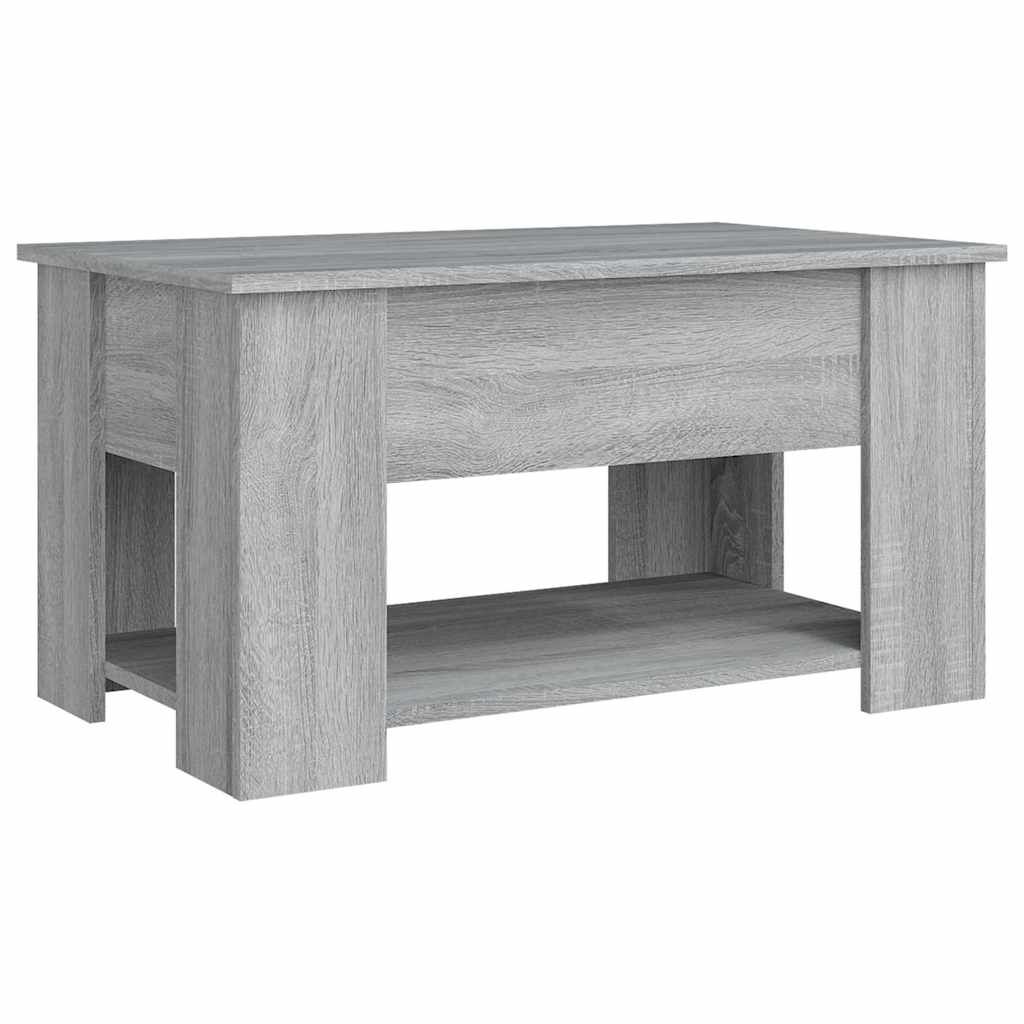 vidaXL Τραπεζάκι Σαλονιού Γκρι Sonoma 79x49x41 εκ. Επεξεργασμένο Ξύλο