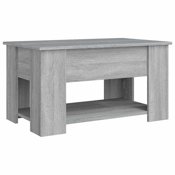vidaXL Τραπεζάκι Σαλονιού Γκρι Sonoma 79x49x41 εκ. Επεξεργασμένο Ξύλο