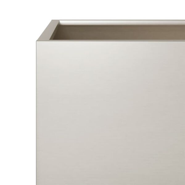 vidaXL Ζαρντινιέρα Κήπου 40x40x40 εκ. Ατσάλι σκληρυθέν στον αέρα