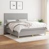 vidaXL &Kappa;&rho;&epsilon;&beta;ά&tau;&iota; Boxspring &mu;&epsilon; &Sigma;&tau;&rho;ώ&mu;&alpha; &Alpha;&nu;. &Pi;&rho;ά&sigma;&iota;&nu;&omicron; 160x200&epsilon;&kappa; &Upsilon;&phi;&alpha;&sigma;&mu;ά&tau;&iota;&nu;&omicron;