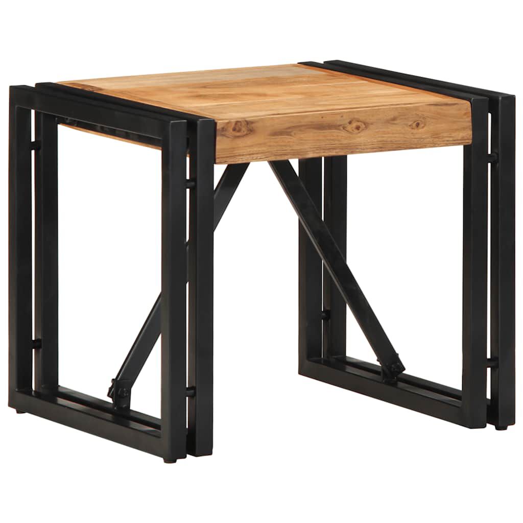 vidaXL Τραπεζάκι σαλονιού 40x40x35 cm μασίφ ξύλο ακακίας