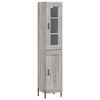vidaXL &Mu;&pi;&omicron;&upsilon;&phi;έ&sigmaf; Sonoma &Gamma;&kappa;&rho;&iota; 34,5 x 34 x 180 &epsilon;&kappa;. &alpha;&pi;ό &Epsilon;&pi;&epsilon;&xi;&epsilon;&rho;&gamma;&alpha;&sigma;&mu;έ&nu;&omicron; &Xi;ύ&lambda;&omicron;
