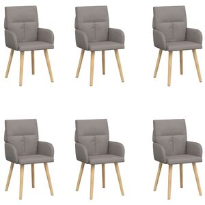 vidaXL &Kappa;&alpha;&rho;έ&kappa;&lambda;&epsilon;&sigmaf; &phi;&alpha;&gamma;&eta;&tau;&omicron;ύ 6 &tau;&mu;&chi;. Ύ&phi;&alpha;&sigma;&mu;&alpha; Taupe 60 x 56 x 96 &epsilon;&kappa;