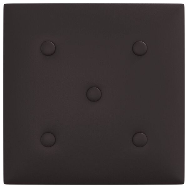 vidaXL &Kappa;&epsilon;&phi;&alpha;&lambda;ά&rho;&iota; &Tau;&omicron;ί&chi;&omicron;&upsilon; 12 pcs &Mu;&alpha;ύ&rho;&omicron; 30 x 30 cm &Tau;&epsilon;&chi;&nu;&eta;&tau;ό &Delta;έ&rho;&mu;&alpha;