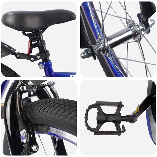 vidaXL &Pi;&alpha;&iota;&delta;&iota;&kappa;ό &Pi;&omicron;&delta;ή&lambda;&alpha;&tau;&omicron; 18 ί&nu;&tau;&sigma;&epsilon;&sigmaf; &gamma;&iota;&alpha; 5-7 &epsilon;&tau;ώ&nu; &Sigma;&kappa;&omicron;ύ&rho;&omicron; &Mu;&pi;&lambda;&epsilon;