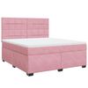 vidaXL &Kappa;&rho;&epsilon;&beta;ά&tau;&iota; Boxspring &mu;&epsilon; &Sigma;&tau;&rho;ώ&mu;&alpha; &Rho;&omicron;&zeta; 180x200 &epsilon;&kappa;. &Beta;&epsilon;&lambda;&omicron;ύ&delta;&iota;&nu;&omicron;