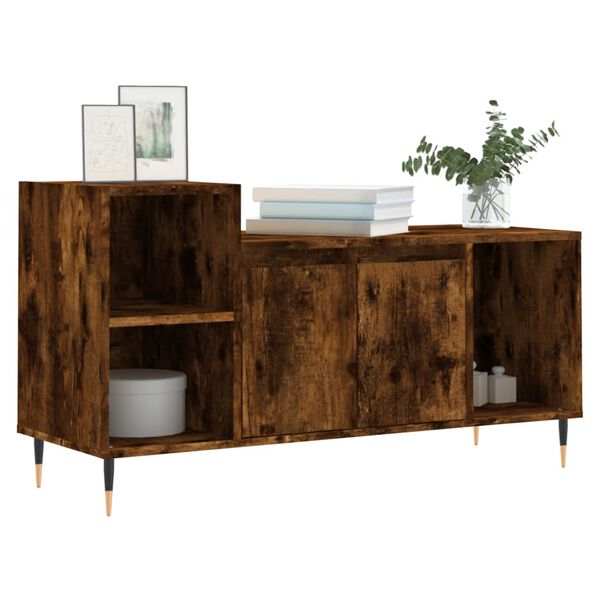 vidaXL Έπιπλο Τηλεόρασης Καπνιστή Δρυς 100x35x55 εκ. Επεξ. Ξύλο