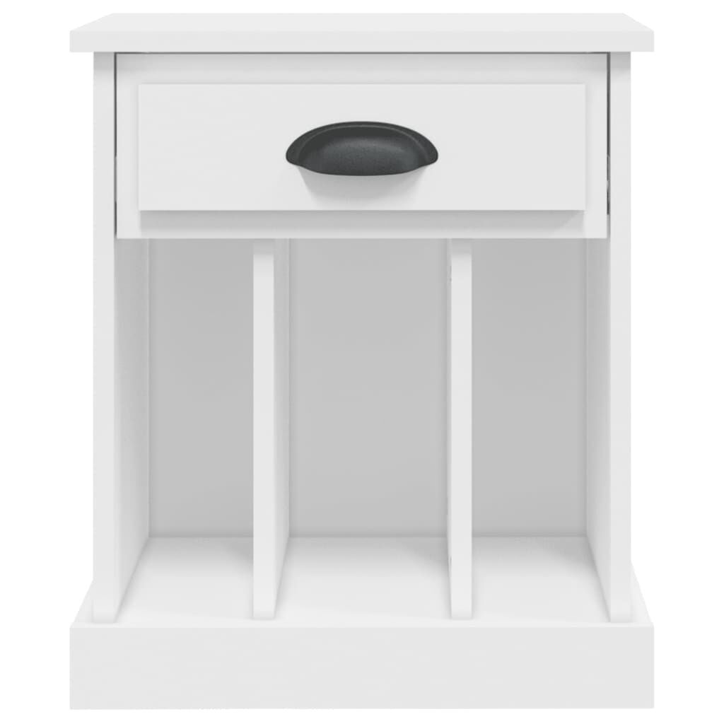 vidaXL Κομοδίνα 2 τεμ. Λευκά 43x36x50 εκ.