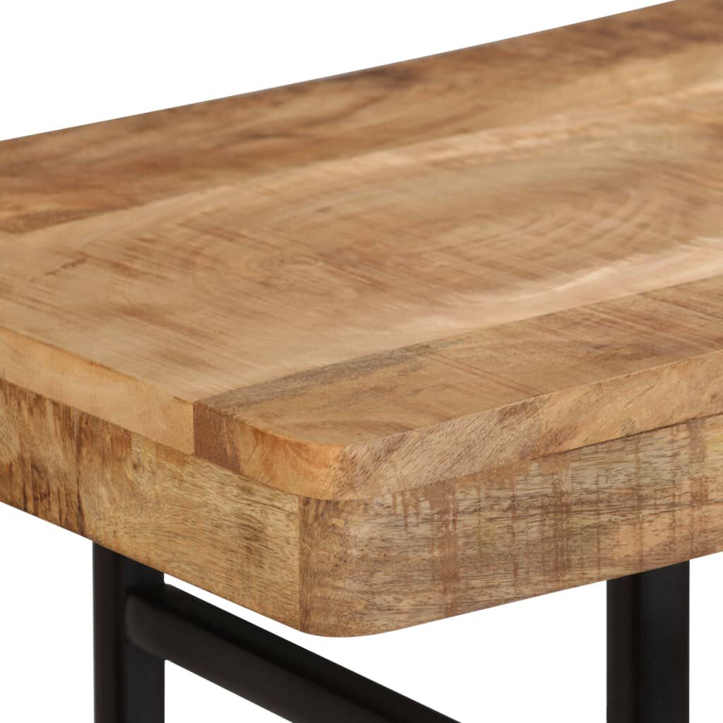 vidaXL Τραπέζι Κονσόλα 115 x 36 x 76 εκ. από Μασίφ Ξύλο Μάνγκο