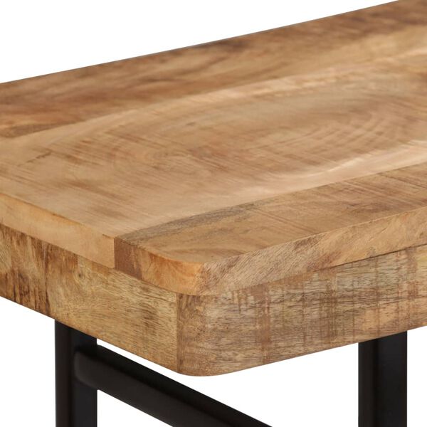 vidaXL Τραπέζι Κονσόλα 115 x 36 x 76 εκ. από Μασίφ Ξύλο Μάνγκο