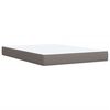 vidaXL &Kappa;&rho;&epsilon;&beta;ά&tau;&iota; Boxspring &mu;&epsilon; &Sigma;&tau;&rho;ώ&mu;&alpha; Taupe 140x200 &epsilon;&kappa;. &Upsilon;&phi;&alpha;&sigma;&mu;ά&tau;&iota;&nu;&omicron;