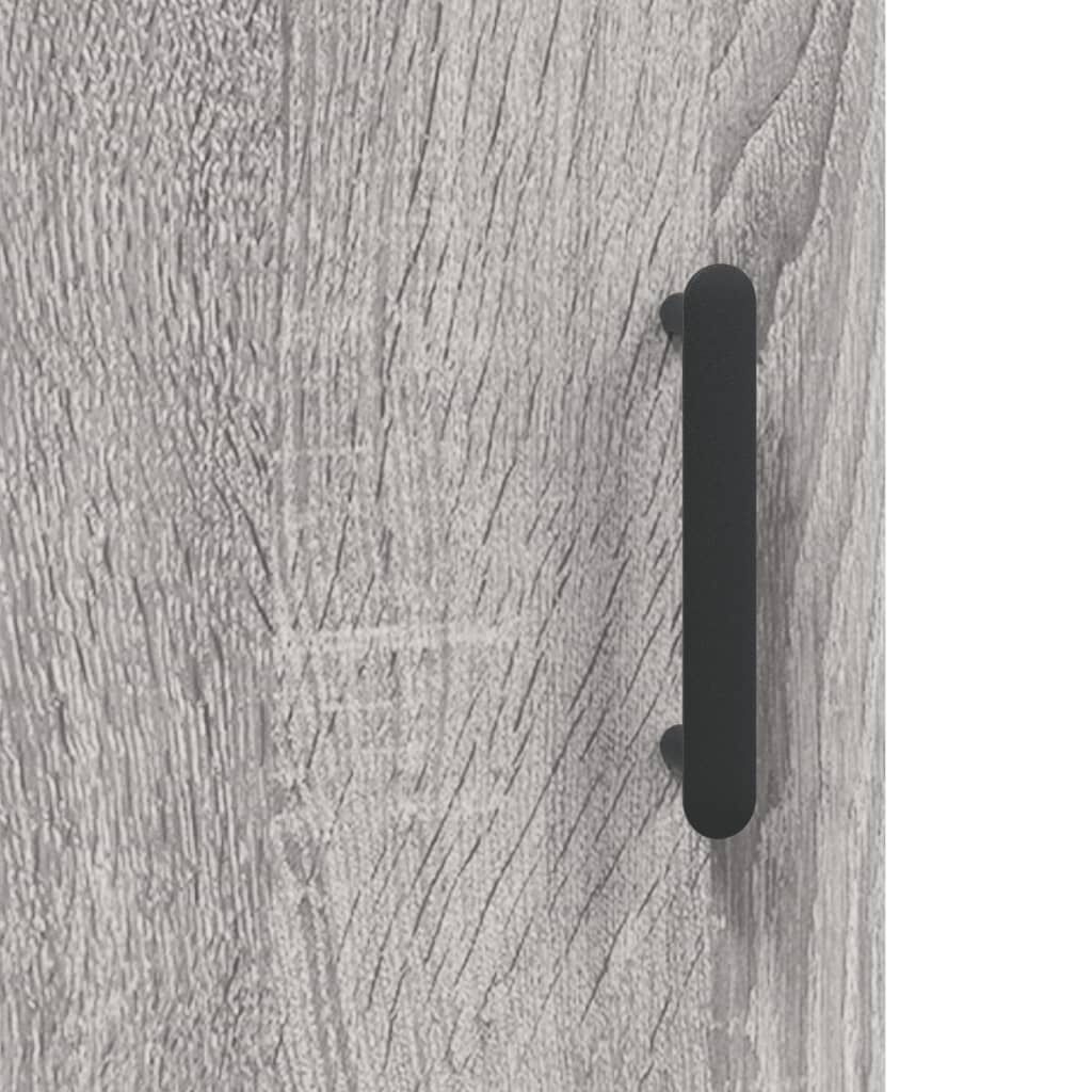 vidaXL Ντουλάπι Γκρι Sonoma 69,5 x 34 x 90 εκ. από Επεξεργασμένο Ξύλο