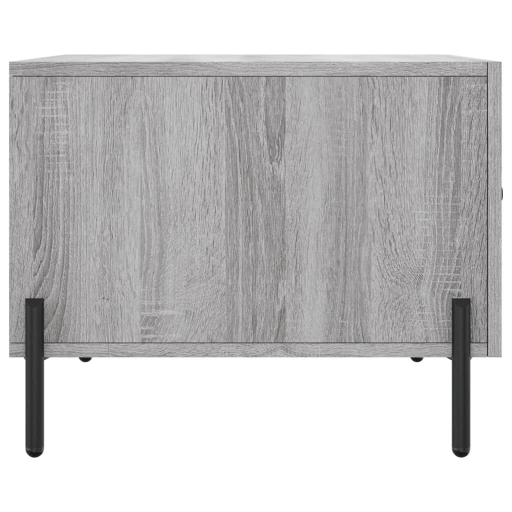 vidaXL Τραπεζάκια Σαλονιού 2 τεμ Γκρι sonoma 50x50x40 εκ Επεξ. Ξύλο
