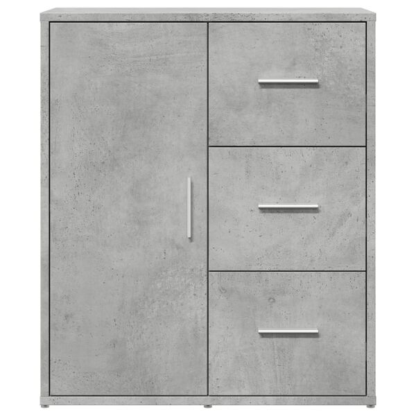 vidaXL Βοηθητικά Ντουλάπια 2 τεμ. Γκρι Σκυρ. 60x31x70εκ Επεξεργ. Ξύλο