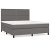 vidaXL &Kappa;&rho;&epsilon;&beta;ά&tau;&iota; Boxspring &mu;&epsilon; &Sigma;&tau;&rho;ώ&mu;&alpha; &Gamma;&kappa;&rho;&iota; 160x200&epsilon;&kappa;. &alpha;&pi;ό &Sigma;&upsilon;&nu;&theta;&epsilon;&tau;&iota;&kappa;ό &Delta;έ&rho;&mu;&alpha;
