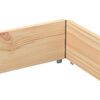 vidaXL Κολάρα Παλέτας 3 τεμ. 150x100 εκ. από Μασίφ Ξύλο Πεύκου
