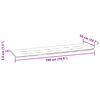 vidaXL Μαξιλάρι Πάγκου Κήπου Taupe 180x50x4 εκ. Ύφασμα Oxford