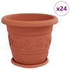 vidaXL &Gamma;&lambda;ά&sigma;&tau;&rho;&epsilon;&sigmaf; &phi;&upsilon;&tau;ώ&nu; 24 &tau;&mu;&chi;. &Kappa;&epsilon;&rho;&alpha;&mu;&iota;&delta;ί &Oslash; 34 x 28 &epsilon;&kappa; &Pi;&lambda;&alpha;&sigma;&tau;&iota;&kappa;ό