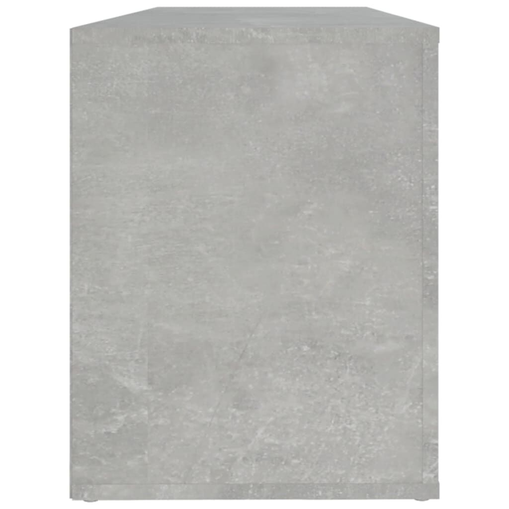 vidaXL Παπουτσοθήκη Γκρι Σκυροδέματος 100x35x45 εκ. Επεξεργασμένο Ξύλο